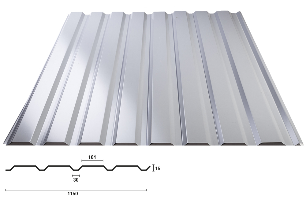 Trapezoidal profile 15