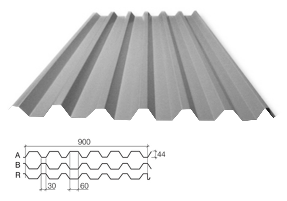 Trapezoidal profile 45